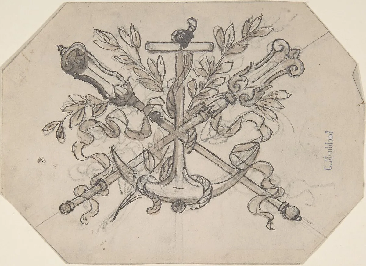 Devise with Anchor — Charles Monblond
