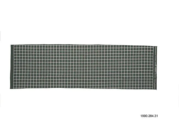 "2-Ruutu" Textile Sample — Vuokko Eskolin-Nurmesniemi