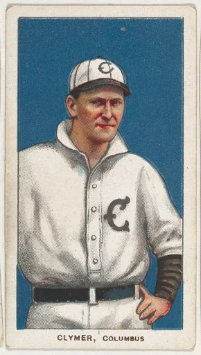 Clymer, Columbus, American Association, from the White Border series (T206) for the American Tobacco Company
