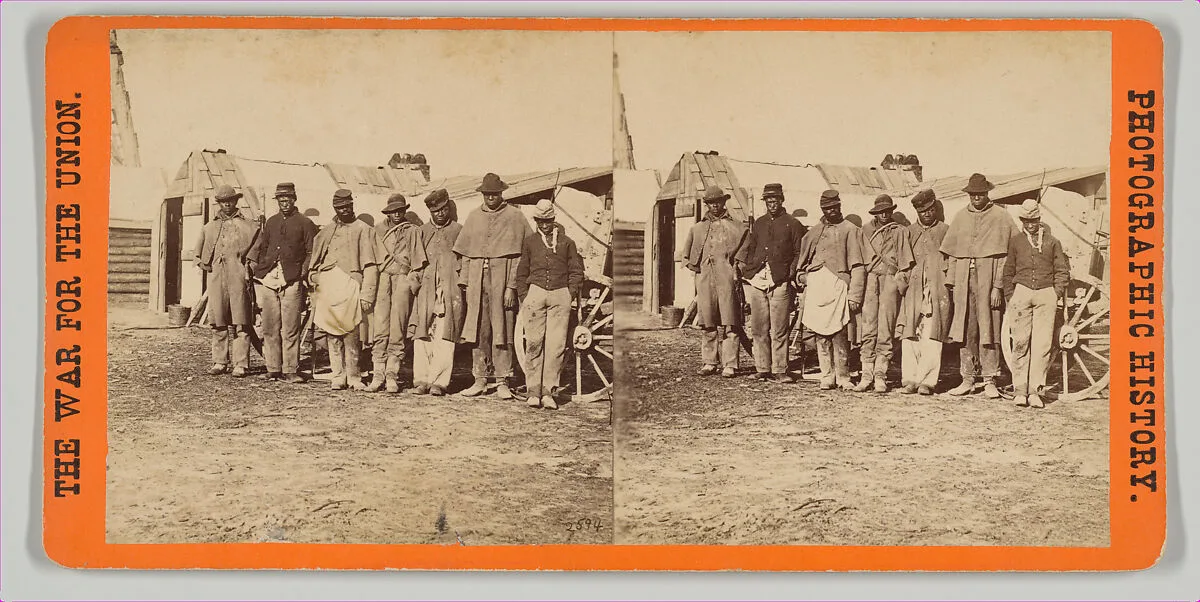 Colored Army Teamsters, Cobb Hill, Virginia — Unknown|E. & H. T. Anthony
