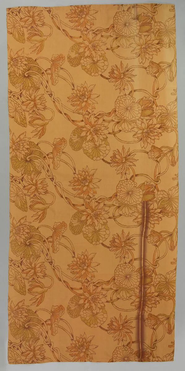 Water-lily panel — Cheney Brothers|Associated Artists