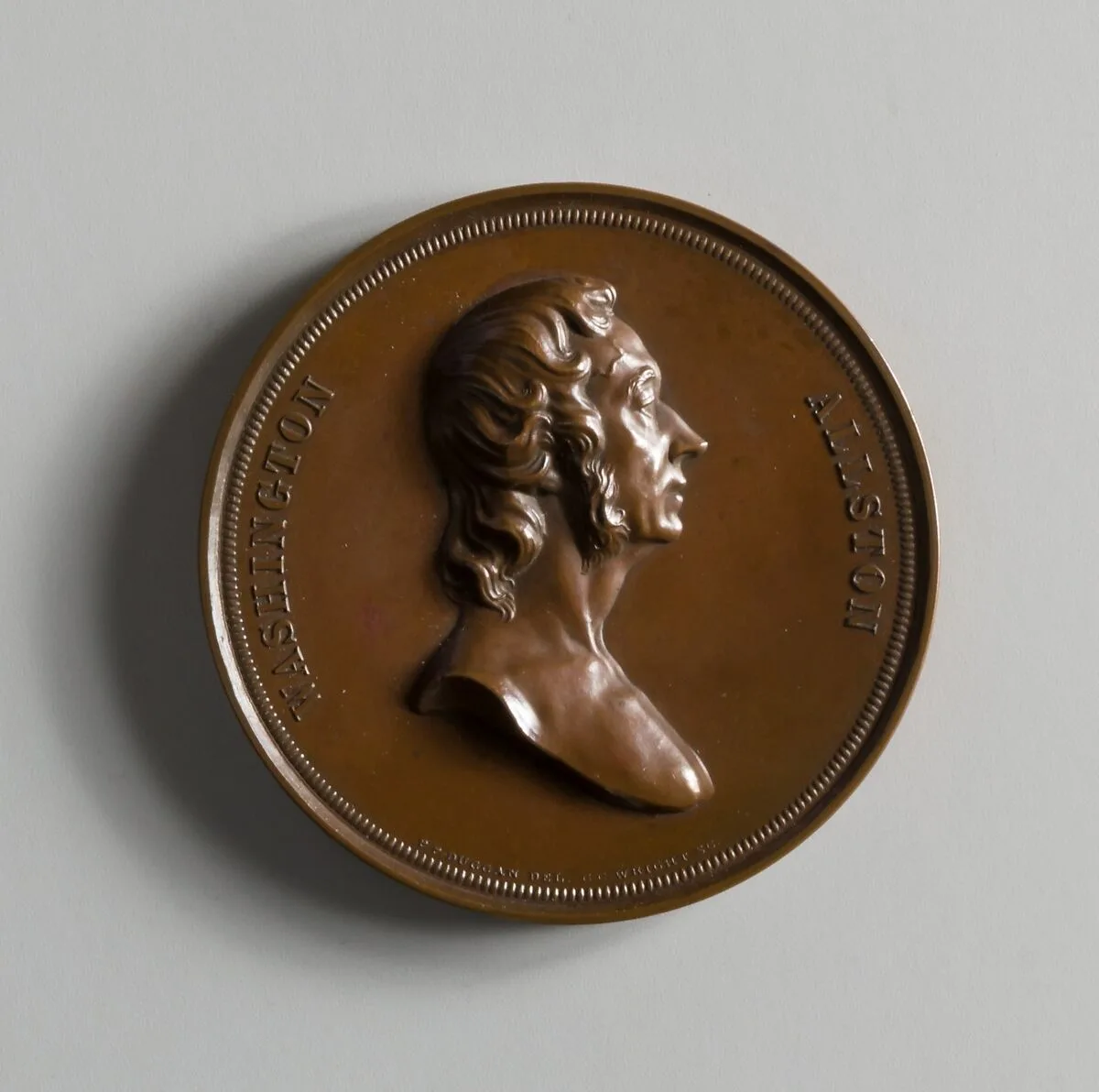 Washington Allston — Charles Cushing Wright|Peter Paul Duggan