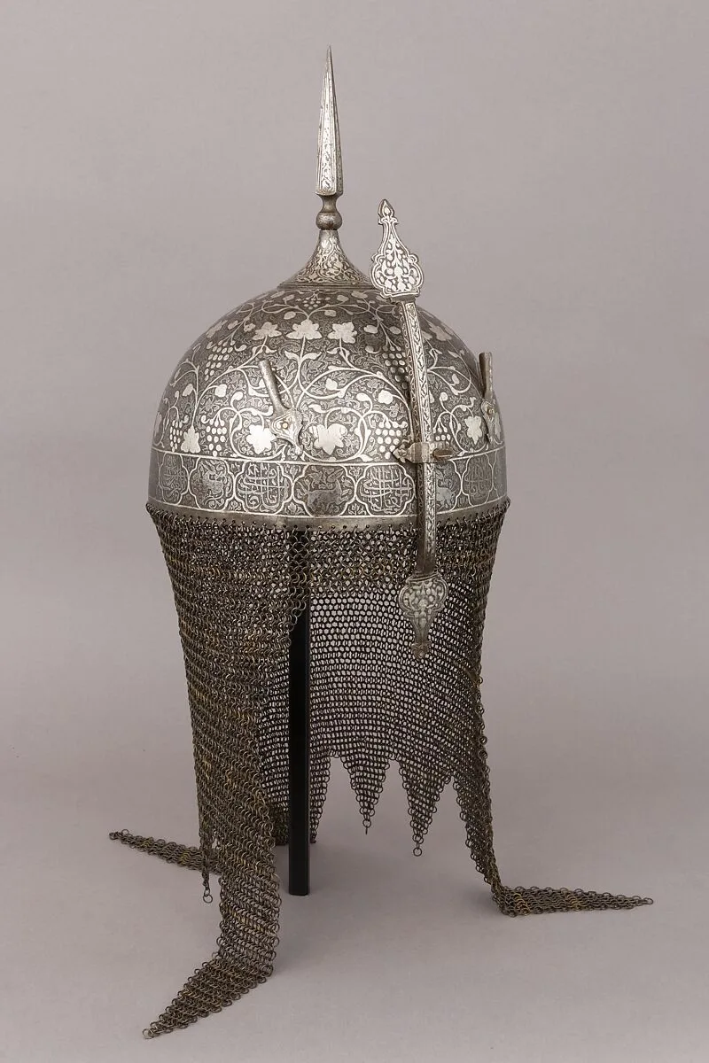Helmet, Arm Guard, and Shield — Unknown