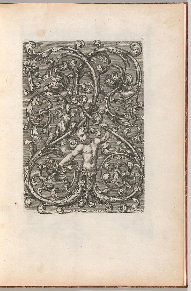 Diverses Pieces de Serruriers, page 15 (recto) — Hugues Brisville|Jean Berain|Gabriel Ladame