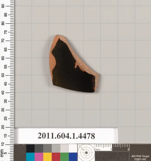 Terracotta fragment of a kylix (drinking cup)
