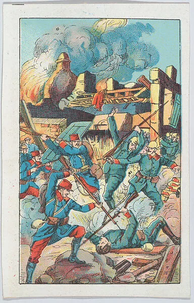 Battle of Artois, from 'Europe During the War' — Anonymous, 20th century