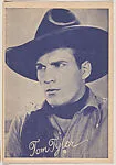 Tom Tyler from Wild Colors Autographed Strip Cards (W623) — Unknown