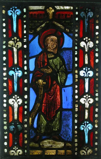 Panel of a Prophet from a Jesse Tree Window