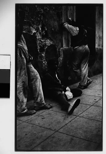 [Men on Sidewalk, Havana]