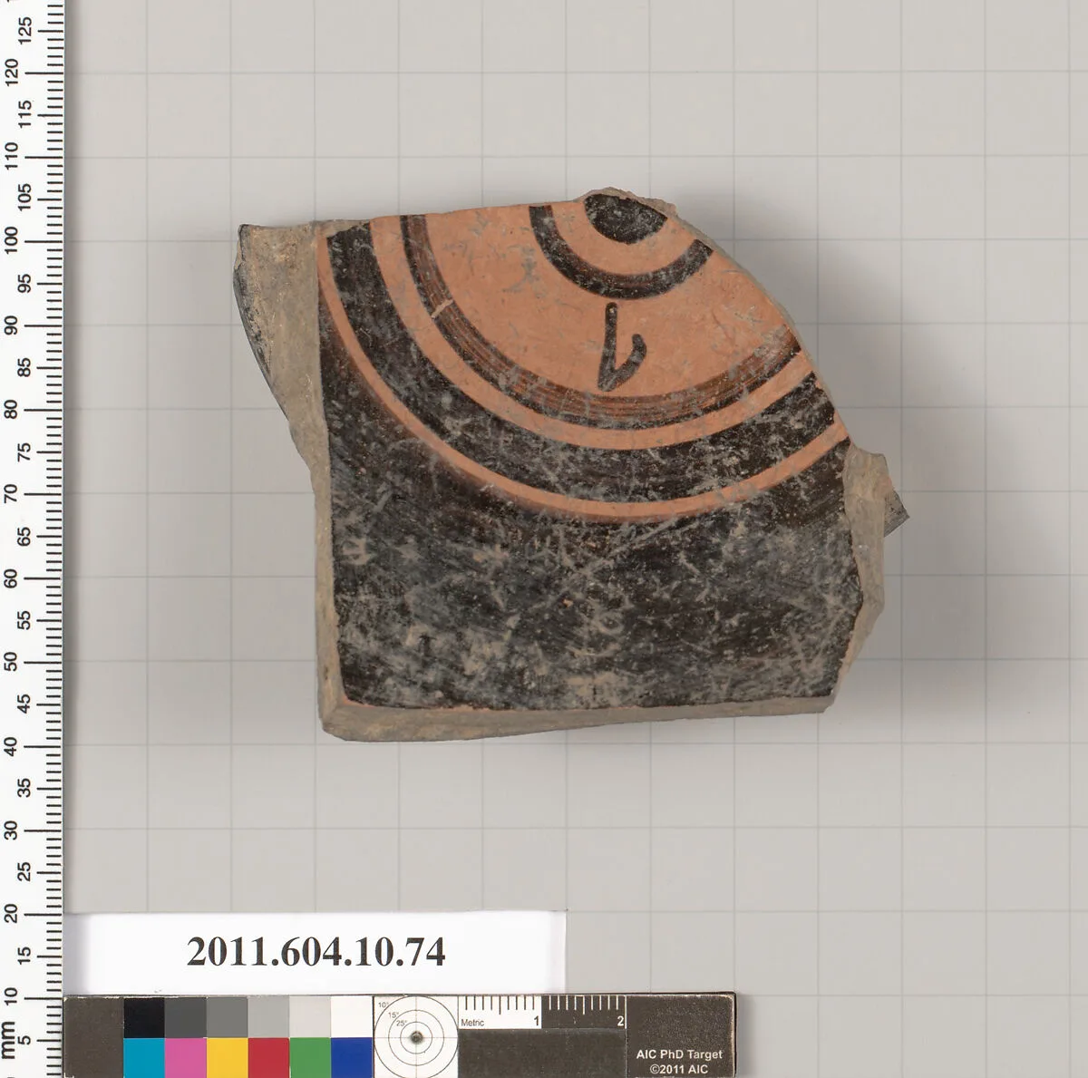 Terracotta fragment of a bowl — Unknown