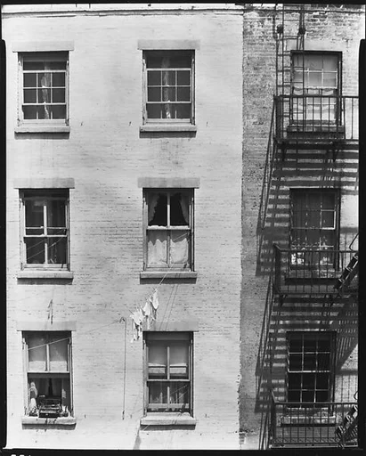 [Apartment Building Façades, New York City]