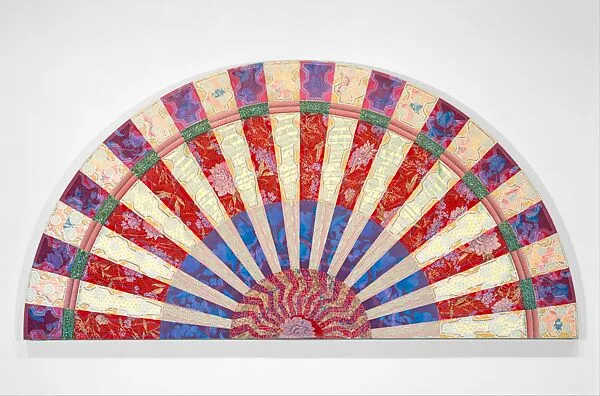 Barcelona Fan — Miriam Schapiro