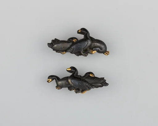 Pair of Sword-Grip Ornaments (Menuki)