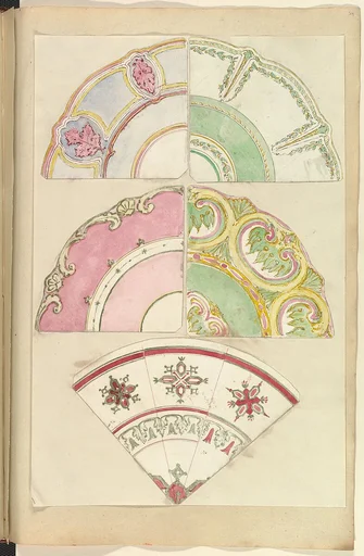 Five Designs for Decorated Plates