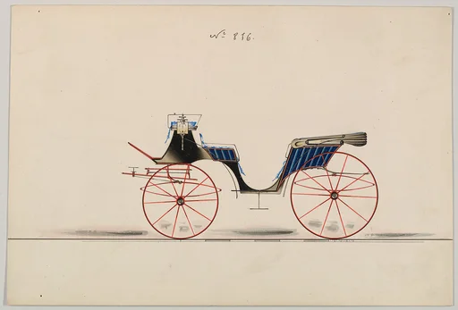 Design for Vis-à-vis, no. 816