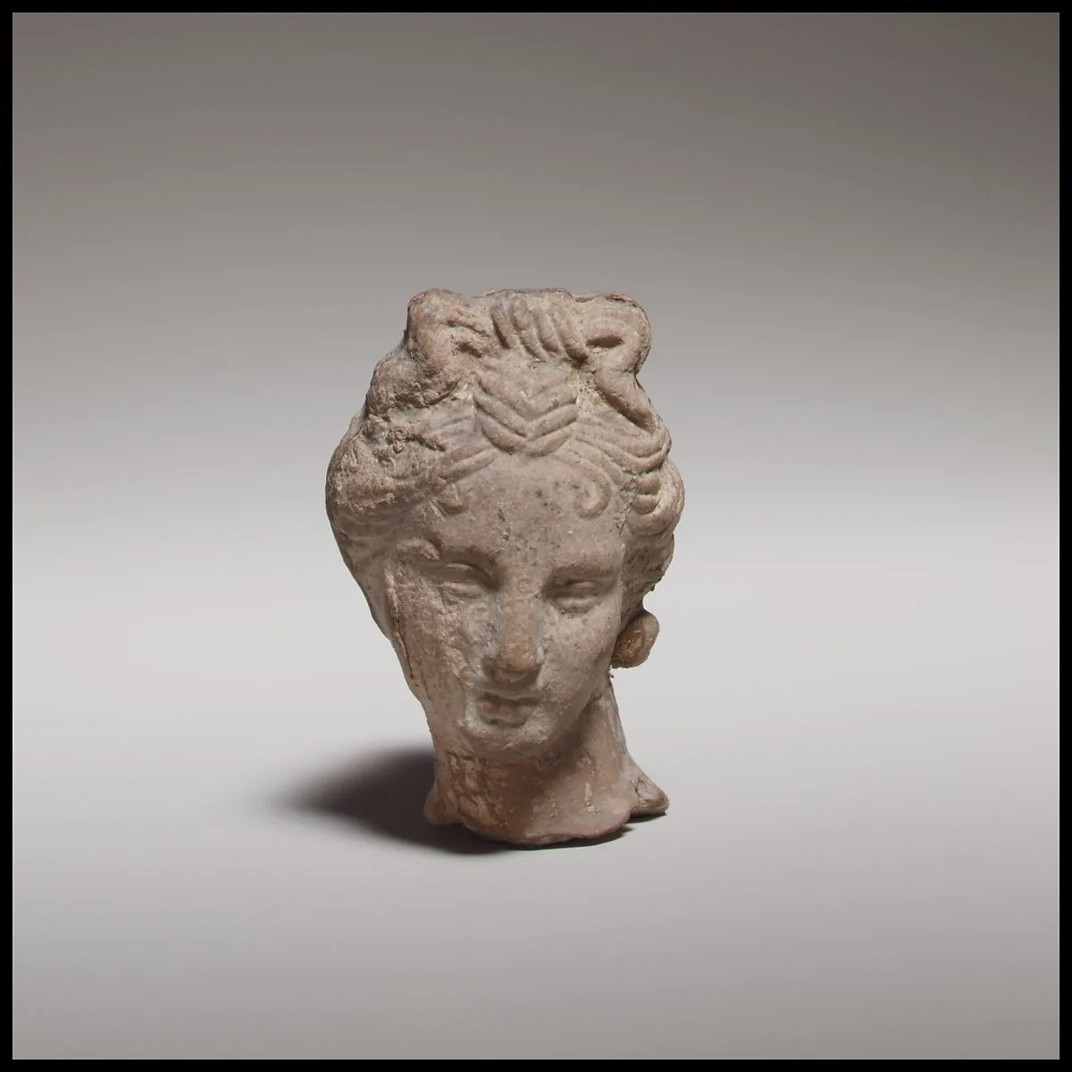 Terracotta female head — Unknown