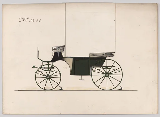 Design for Landaulet, no. 3233