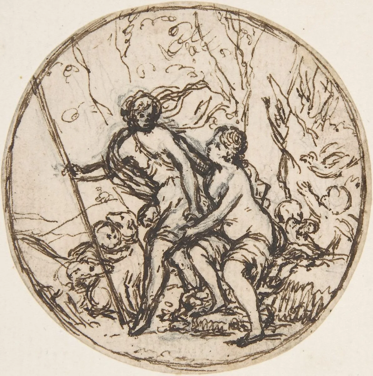 Design for a Box-lid — Hubert François Gravelot