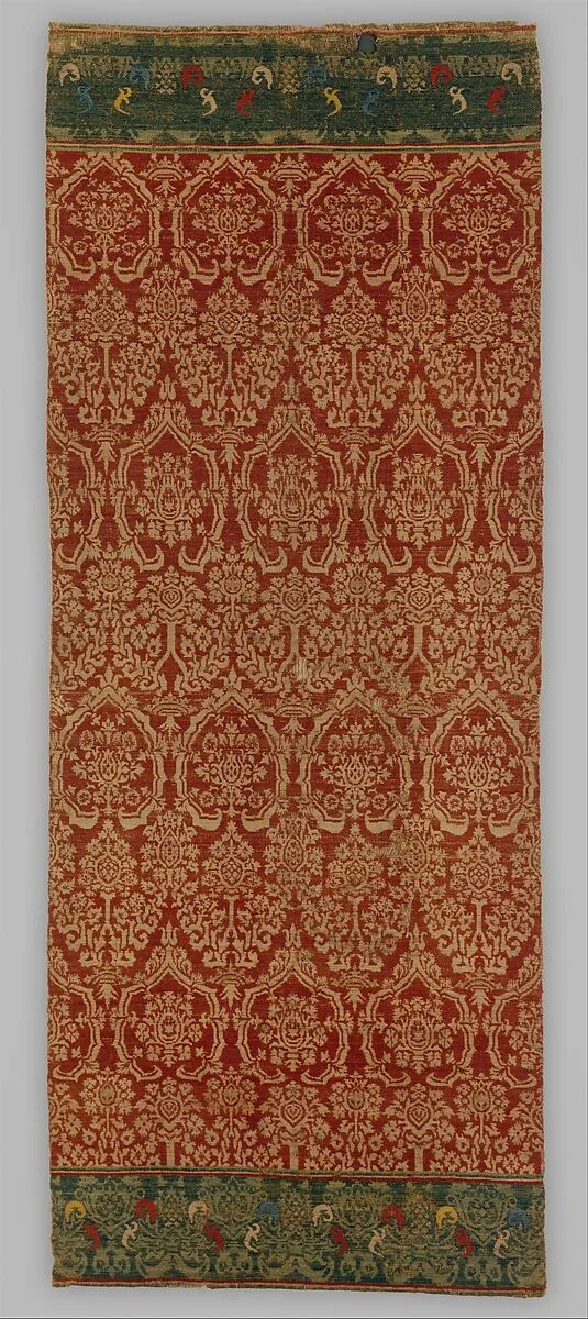 Wall Hanging, with Pomegranate Pattern — Unknown