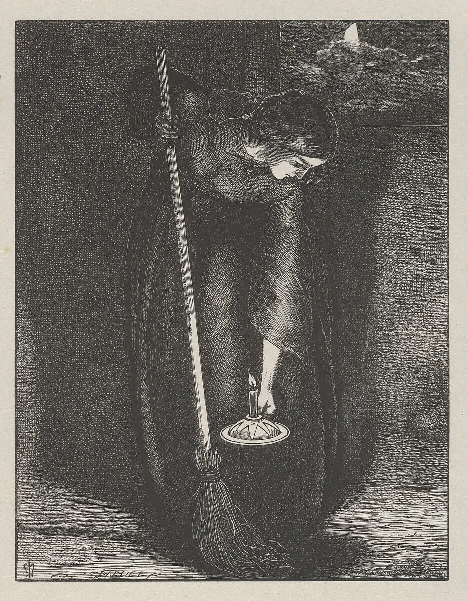 The Lost Piece of Silver (The Parables of Our Lord and Saviour Jesus Christ) — Dalziel Brothers|Sir John Everett Millais