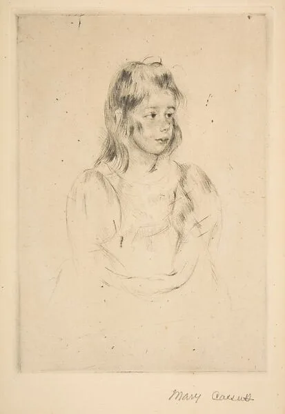 The Party Dress — Mary Cassatt|Eugène Delâtre