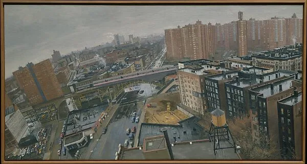 IRT Elevated Station at Broadway and 125th Street — Rackstraw Downes