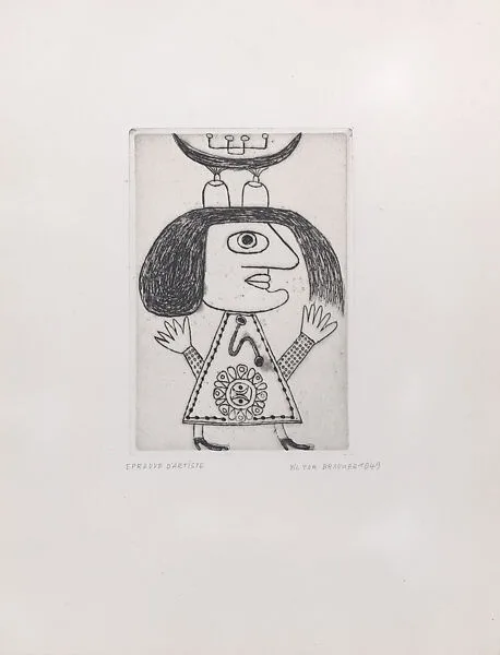 Untitled, from Le Char triomphal de l'Antimoine — Victor Brauner