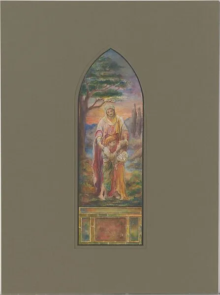 Suggestion for Window — Louis C. Tiffany|Tiffany Studios