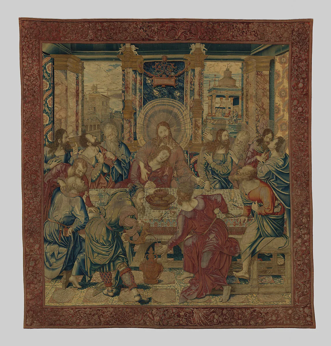 The Last Supper — Bernard van Orley|Pieter de Pannemaker
