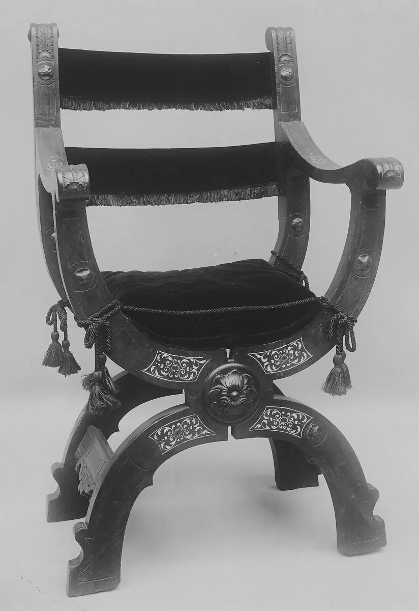 Folding armchair — Unknown