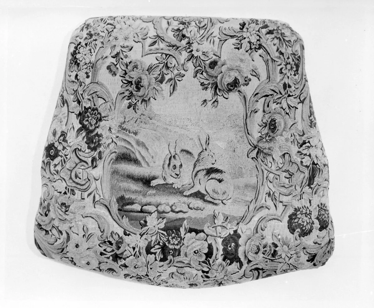 Armchair seat — Jean-Baptiste Oudry|Jean-Baptiste Oudry|Beauvais|André Charlemagne Charron