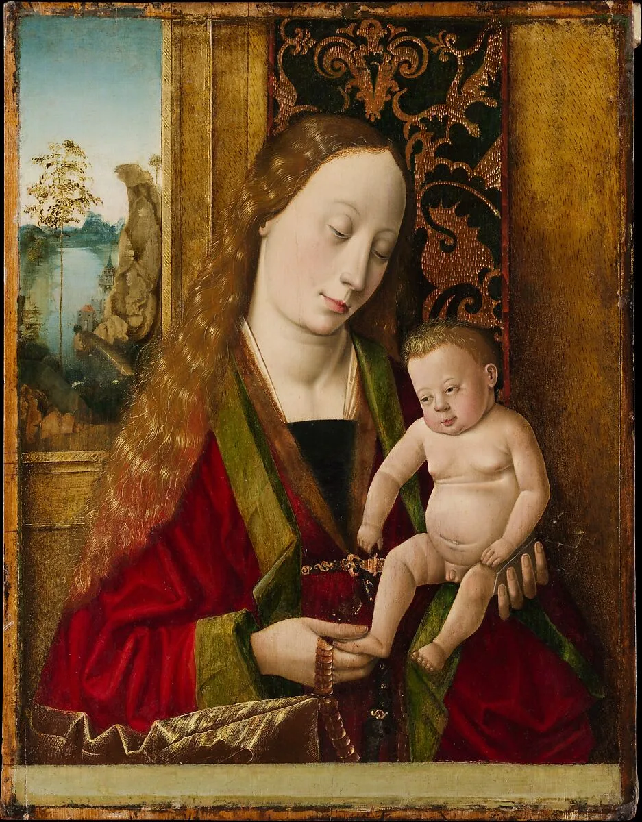 Virgin and Child — Hans Traut