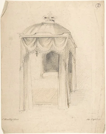 Design for a Bed with Canopy