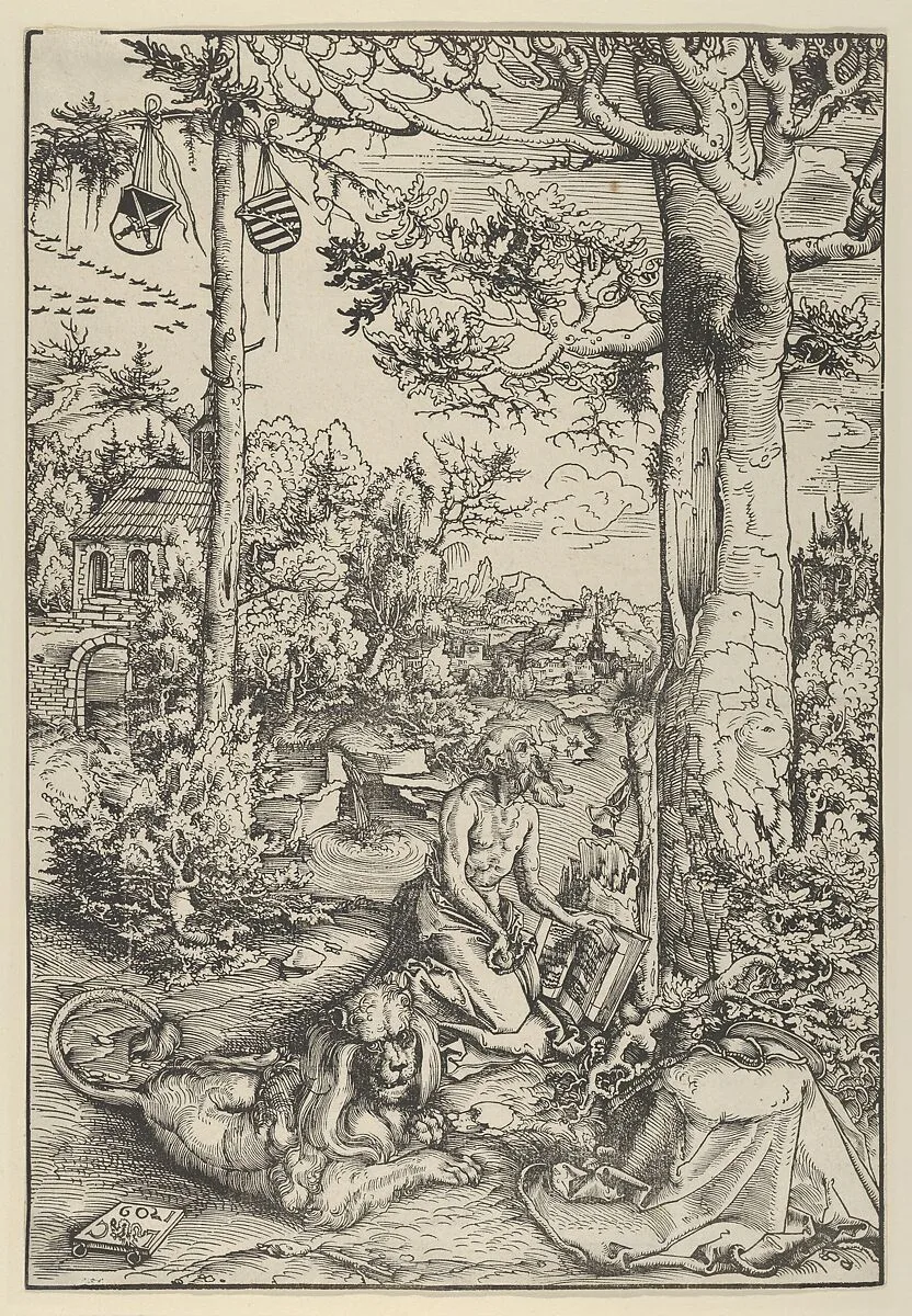 St. Jerome in the Wilderness — Lucas Cranach the Elder