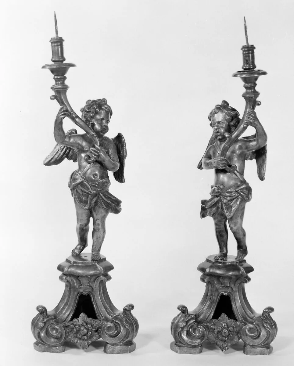 Pair of candlesticks — Unknown