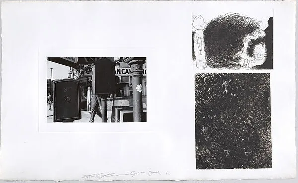 Photographs and Etchings VIII from Photographs and Etchings — Petersburg Press, Ltd.|Jim Dine|Lee Friedlander