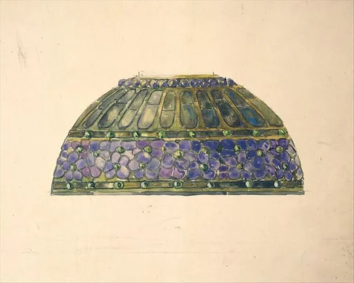 Design for floral lamp