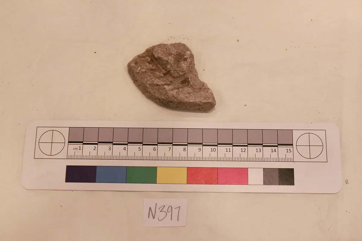 Stucco Fragment — Unknown