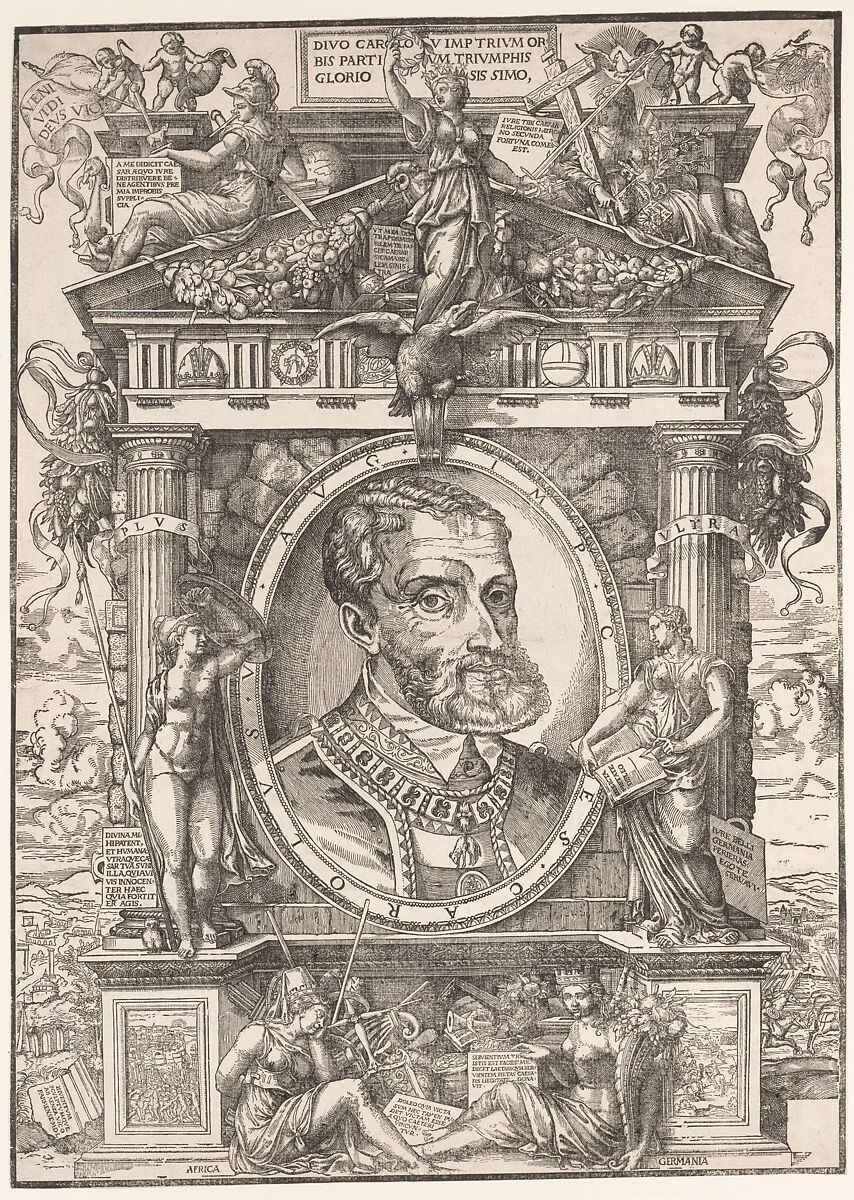 Emperor Charles V — Charles V, Holy Roman Emperor|Enea Vico|Anonymous