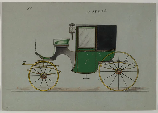 Design for Brougham, no. 3823a
