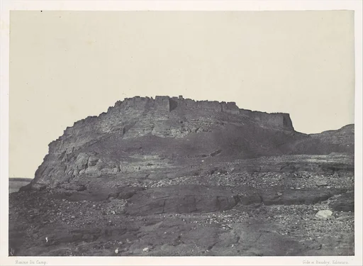 Nubie. Forteresse D'Ibrym (Ancienne Premmis). Vue prise au sud.