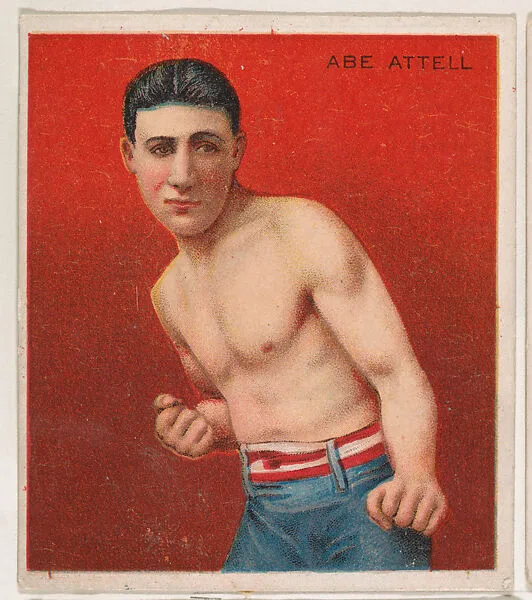 Abe Attell, Boxing, from Mecca & Hassan Champion Athlete and Prize Fighter collection, 1910 — Mecca Cigarettes