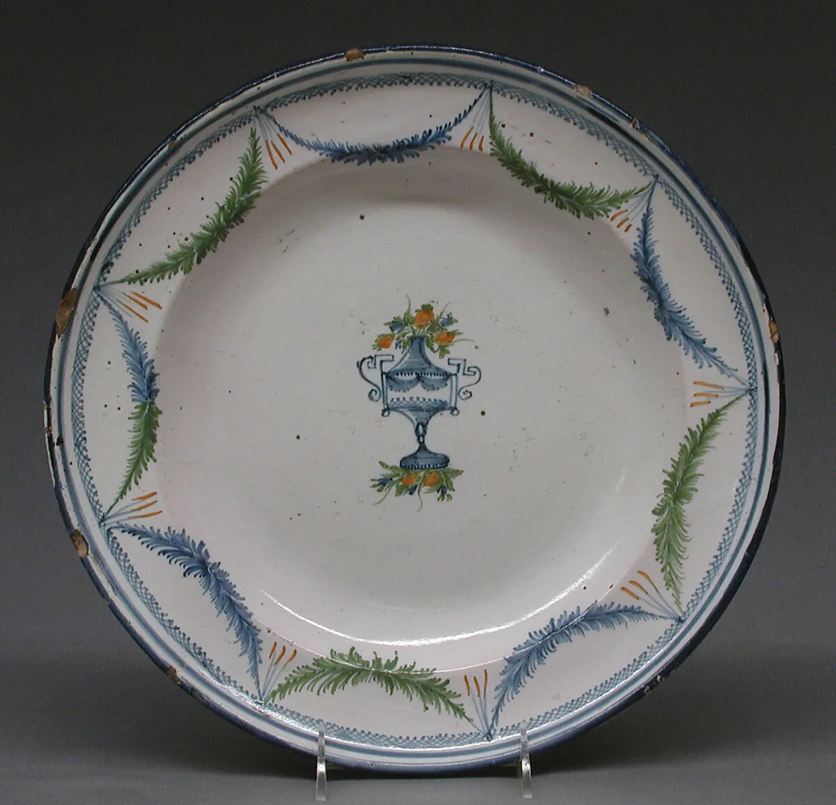 Plaque or plate — Unknown