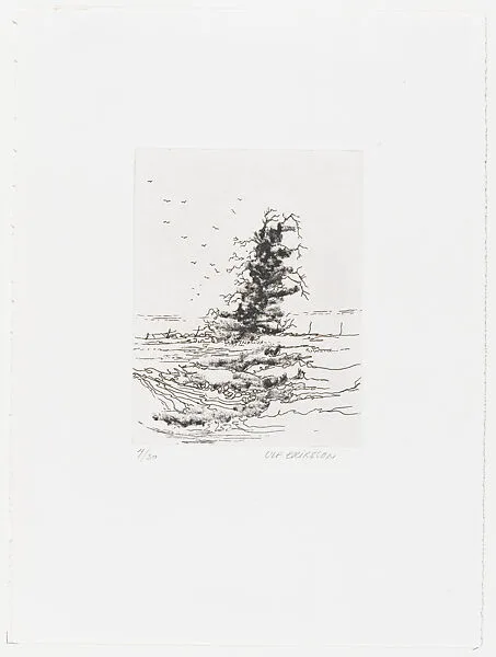 Landscape with tree — Ulf Eriksson|CBS Grafik
