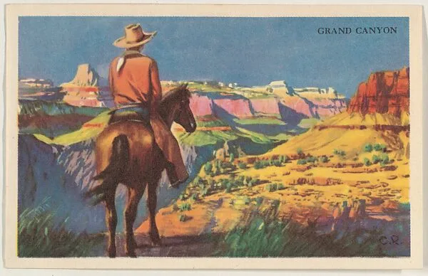 Grand Canyon, bakery card from the Nature's Splendor series (D39-7), issued by Bell Bakeries, Inc. — Bell Bakeries, Inc.
