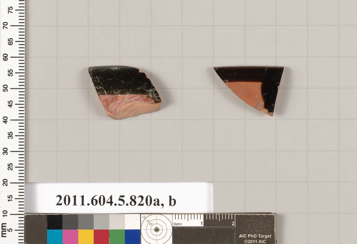 Terracotta rim fragments of kylikes (drinking cups) — Unknown