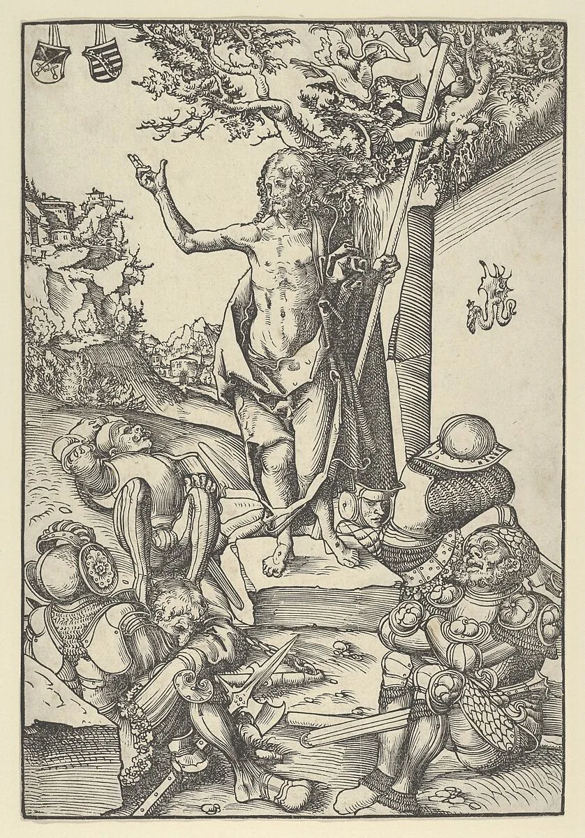 The Resurrection, from The Passion — Lucas Cranach the Elder