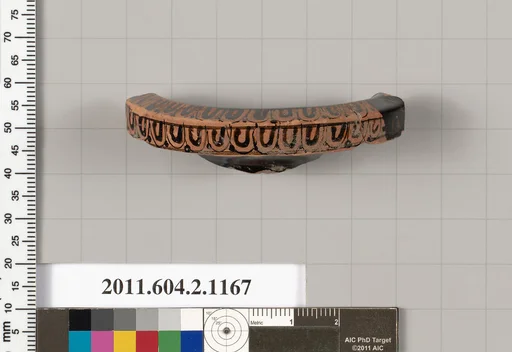 Terracotta fragment of an oinochoe (jug)