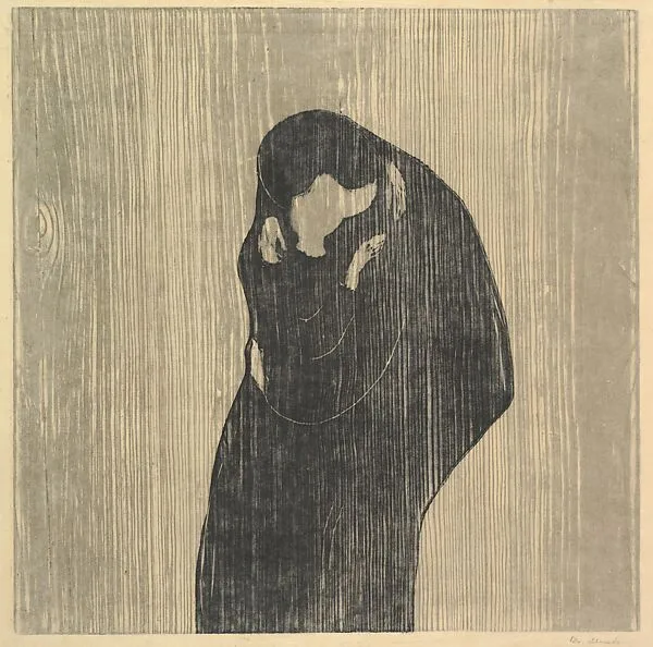 The Kiss IV — Edvard Munch