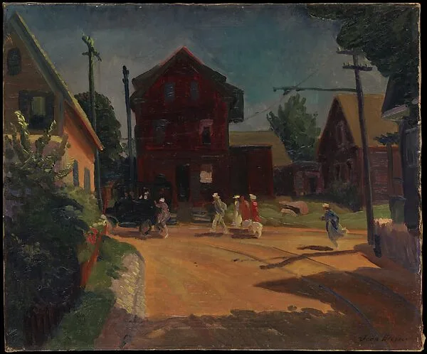 The Jitney — John Sloan